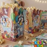 Caja de Popcorn de Bluey (simple y editable)