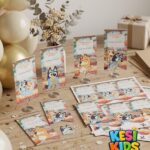 Tarjetas de Souvenir Editables de Bluey