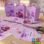 Caja de sorpresas Huntrix (simple y editable)