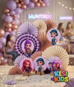 Huntrix Guerreas K-pop: Kit imprimible fiesta - Imagen 21