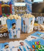 Caja Popcorn Argentina 2026 (simple y editable)