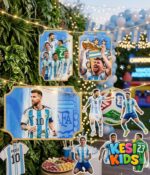 Argentina 2026: Kit imprimible fiesta - Imagen 21