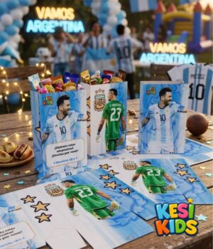 Bolsita de sorpresas Argentina 2026 (simple y editable)