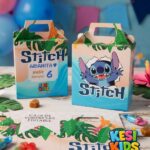 Caja de sorpresas Stitch (simple y editable)