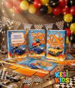 Hot Wheels: Kit imprimible fiesta - Imagen 40