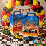 Caja de sorpresas Hot Wheels (simple y editable)