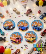 Hot Wheels: Kit imprimible fiesta - Imagen 30