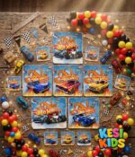 Hot Wheels: Kit imprimible fiesta - Imagen 23