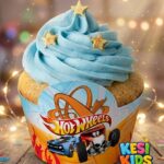 Envoltorios para Cupcakes (Wrappers) de Hot Wheels
