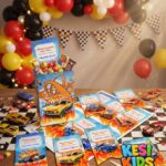 Tarjetas de Souvenir Editables de Hot Wheels