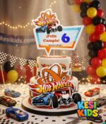 Topper de Torta Editable de Hot Wheels - Imagen 2